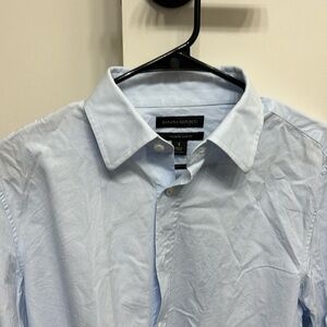 Light Blue Dress Shirt Banana Republic Size S